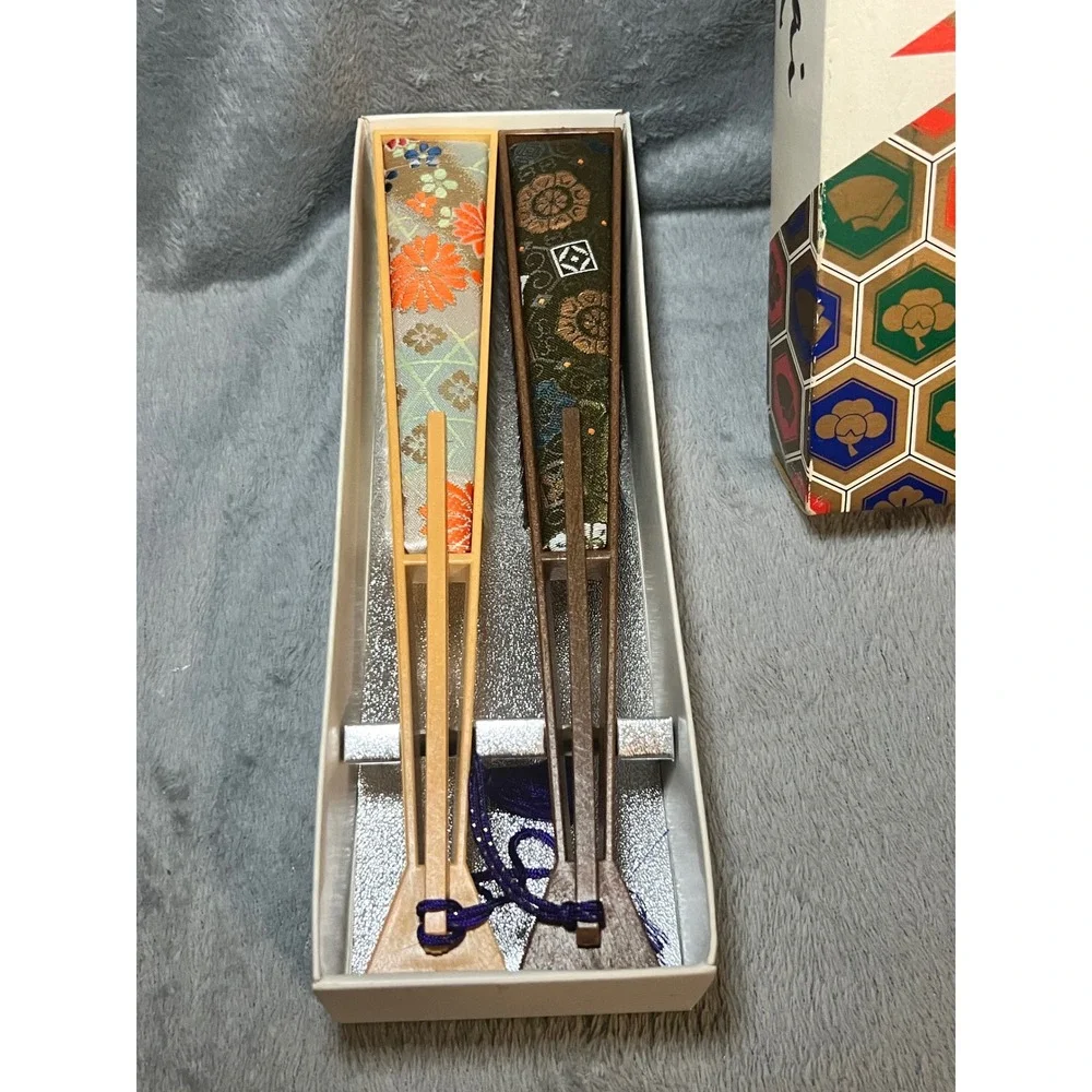 Vintage JVC Cloth Brush Mai No.610 Pair – Japan‎ Kimono Design Boxed Set